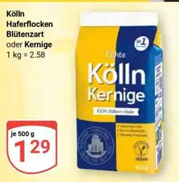 Globus Kölln Haferflocken Blütenzart oder Kernige Angebot
