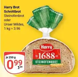 Globus Harry Brot Schnittbrot Angebot