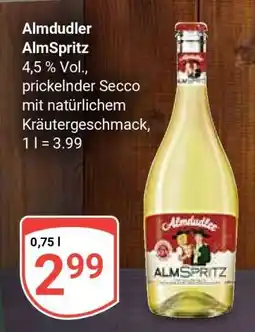 Globus Almdudler Almspritz Angebot