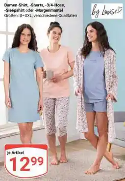 Globus Damen-Shirt, -Shorts, -3/4-Hose, -Sleepshirt oder -Morgenmantel Angebot
