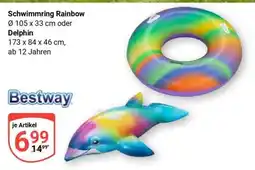 Globus Schwimmring Rainbow Angebot