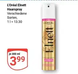 Globus L’Oréal Elnett Haarspray Angebot