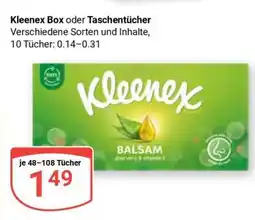 Globus Kleenex Box oder Taschentücher Angebot