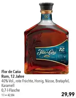 CITTI Markt Flor de Caña Rum, 12 Jahre Angebot