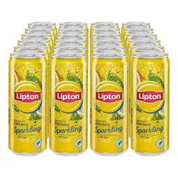 Netto Marken-Discount Lipton Sparkling IceTea Zitrone 0,33 Liter Dose, 24er Pack Angebot