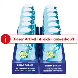 Netto Marken-Discount Pfanner Eistee Zero Sirup der Weiße Holunder-Zitrone 57 ml, 12er Pack Angebot