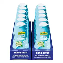 Netto Marken-Discount Pfanner Eistee Zero Sirup der Weiße Holunder-Zitrone 57 ml, 12er Pack Angebot