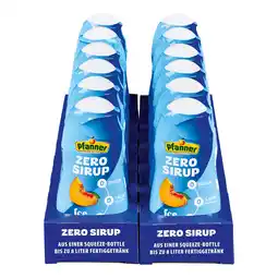 Netto Marken-Discount Pfanner Eistee Zero Sirup Pfirsich 57 ml, 12er Pack Angebot