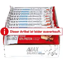 Netto Marken-Discount Max Balance 40% Active Proteienriegel Schoko-Erdnussbutter 50 g, 15er Pack Angebot