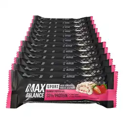 Netto Marken-Discount Max Balance Proteinriegel 33% Strawbery 45 g, 12er Pack Angebot
