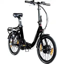 Netto Marken-Discount Zündapp ZXT20 E Bike 20 Zoll E Klapprad Tiefeinsteiger 3 Gang 145 - 185 cm schwarz Angebot