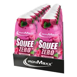 Netto Marken-Discount IronMaxx Squee Zero Raspberry Flavour 65 ml, 16er Pack Angebot