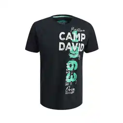 Netto Marken-Discount Camp David T-Shirt Oneck Gr. L schwarz Angebot