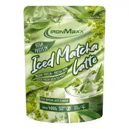 Netto Marken-Discount IronMaxx Iced Matcha Latte 400 g Angebot