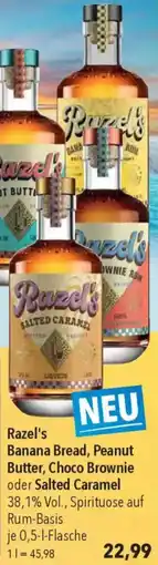 CITTI Markt Razel's Banana Bread, Peanut Butter, Choco Brownie oder Salted Caramel Angebot