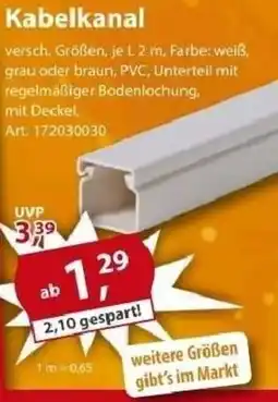 Sonderpreis Baumarkt Kabelkanal Angebot