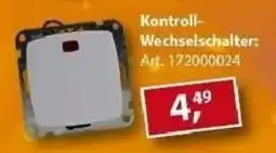Sonderpreis Baumarkt Kontroll- Wechselschalter Angebot