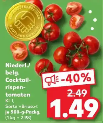 Kaufland Cocktailrispentomaten Angebot