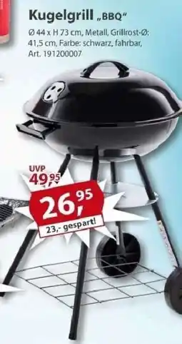 Sonderpreis Baumarkt Kugelgrill „BBQ" Angebot