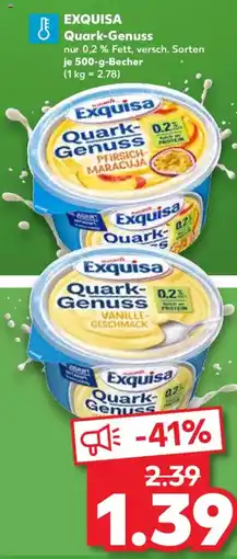 Kaufland EXQUISA Quark-Genuss Angebot