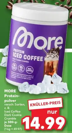 Kaufland MORE Proteinpulver Angebot