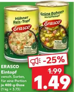 Kaufland ERASCO Eintopf Angebot