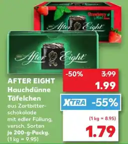 Kaufland AFTER EIGHT Hauchdünne Täfelchen Angebot