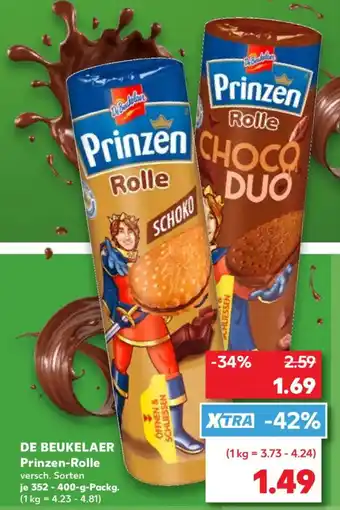 Kaufland DE BEUKELAER Prinzen-Rolle Angebot