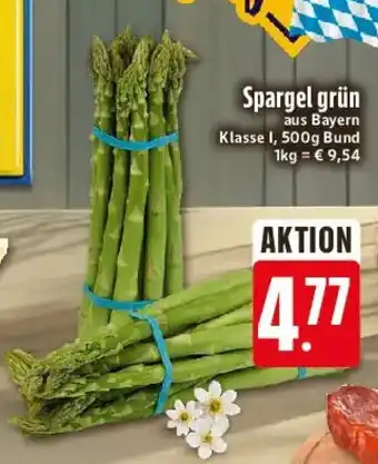 Edeka Spargel grün Angebot