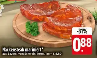 Edeka Nackensteak mariniert Angebot