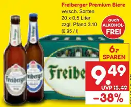 Netto Marken-Discount Freiberger Premium Biere Angebot
