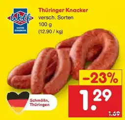Netto Marken-Discount Thüringer Knacker Angebot