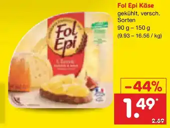 Netto Marken-Discount Fol Epi Käse Angebot
