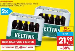 Netto Marken-Discount Veltins Pilsener Angebot