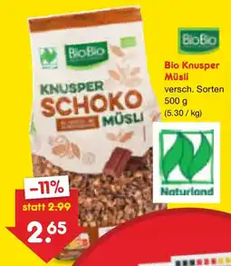 Netto Marken-Discount Bio Knusper Müsli Angebot