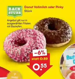 Netto Marken-Discount Donut Vollmilch oder Pinky Angebot
