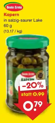 Netto Marken-Discount Beste Ernte Kapern Angebot