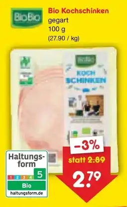 Netto Marken-Discount Bio Kochschinken Angebot