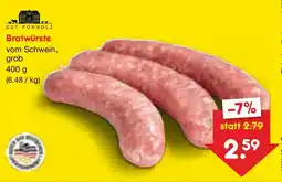 Netto Marken-Discount Gut ponholz bratwürste Angebot