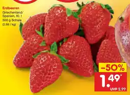 Netto Marken-Discount Erdbeeren Angebot