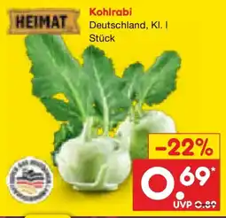 Netto Marken-Discount HEIMAT Kohlrabi Angebot