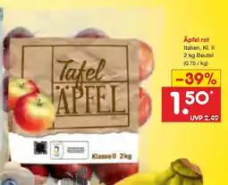 Netto Marken-Discount Äpfel rot Angebot