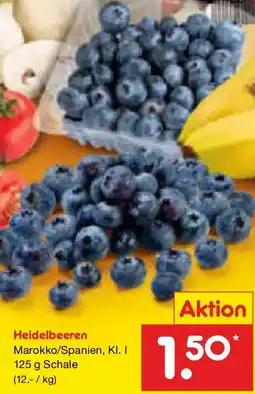 Netto Marken-Discount Heidelbeeren Angebot