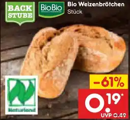 Netto Marken-Discount Bio Weizenbrötchen Angebot