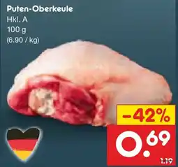 Netto Marken-Discount Puten-Oberkeule Angebot