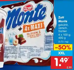 Netto Marken-Discount Zott Monte Angebot