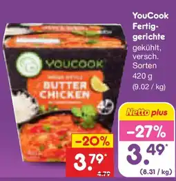Netto Marken-Discount YouCook Fertiggerichte Angebot