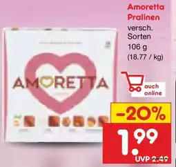 Netto Marken-Discount Amoretta Pralinen Angebot