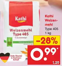 Netto Marken-Discount Kathi Weizenmehl Angebot