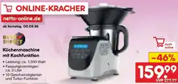 Netto Marken-Discount Küchenmaschine mit Kochfunktion Angebot